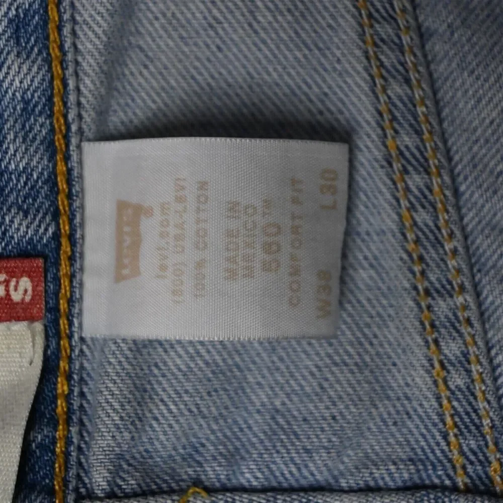 Levis 38x30 560‎ Comfort Fit Loose Tapered Light Stonewashed Mens Denim Jeans